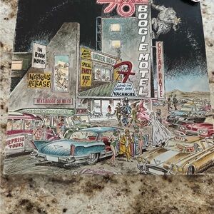 Foghat vinyl record Vintage Boogie Motel Album Cover Art